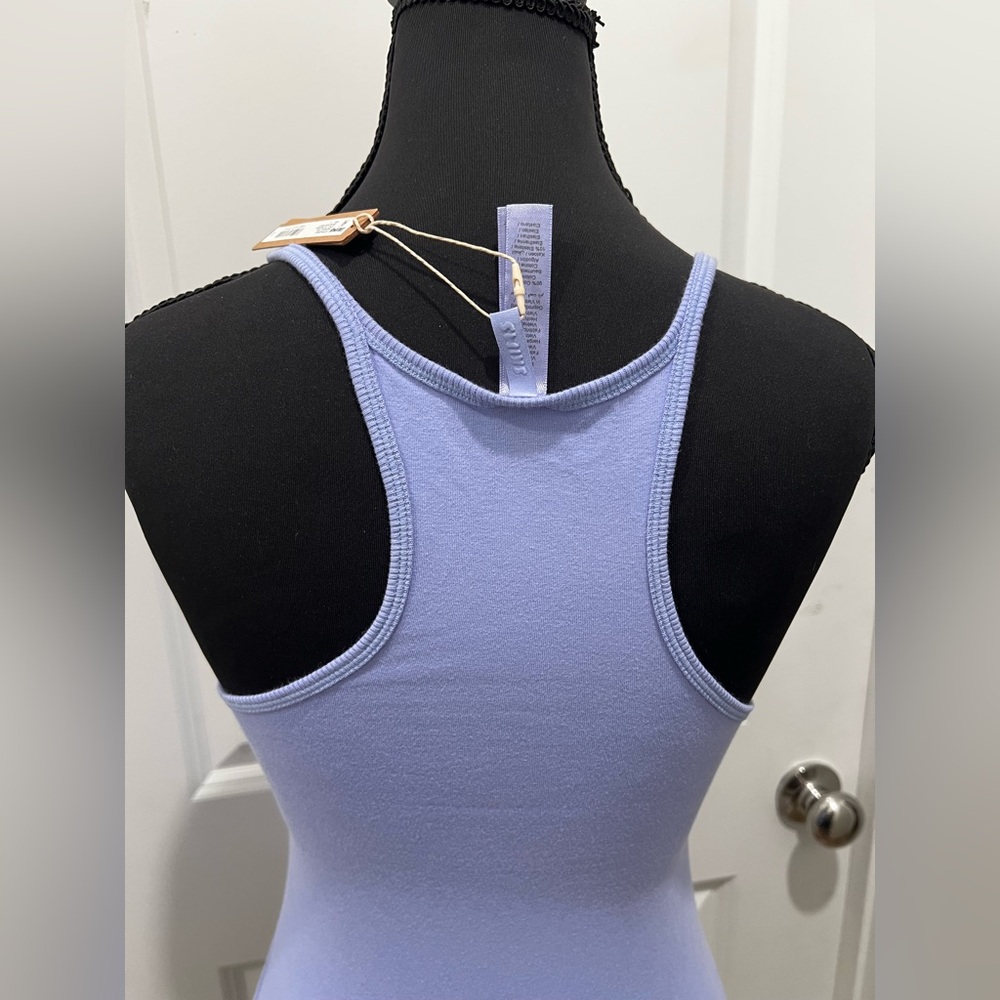 SKIMS Blue Violet Cotton - JERSEY RACERBACK TANK - Picture 5 of 8